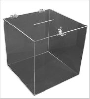 urna din plexiglas