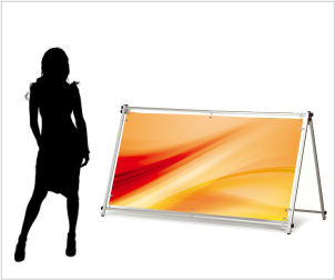 outdoor banner display zoom